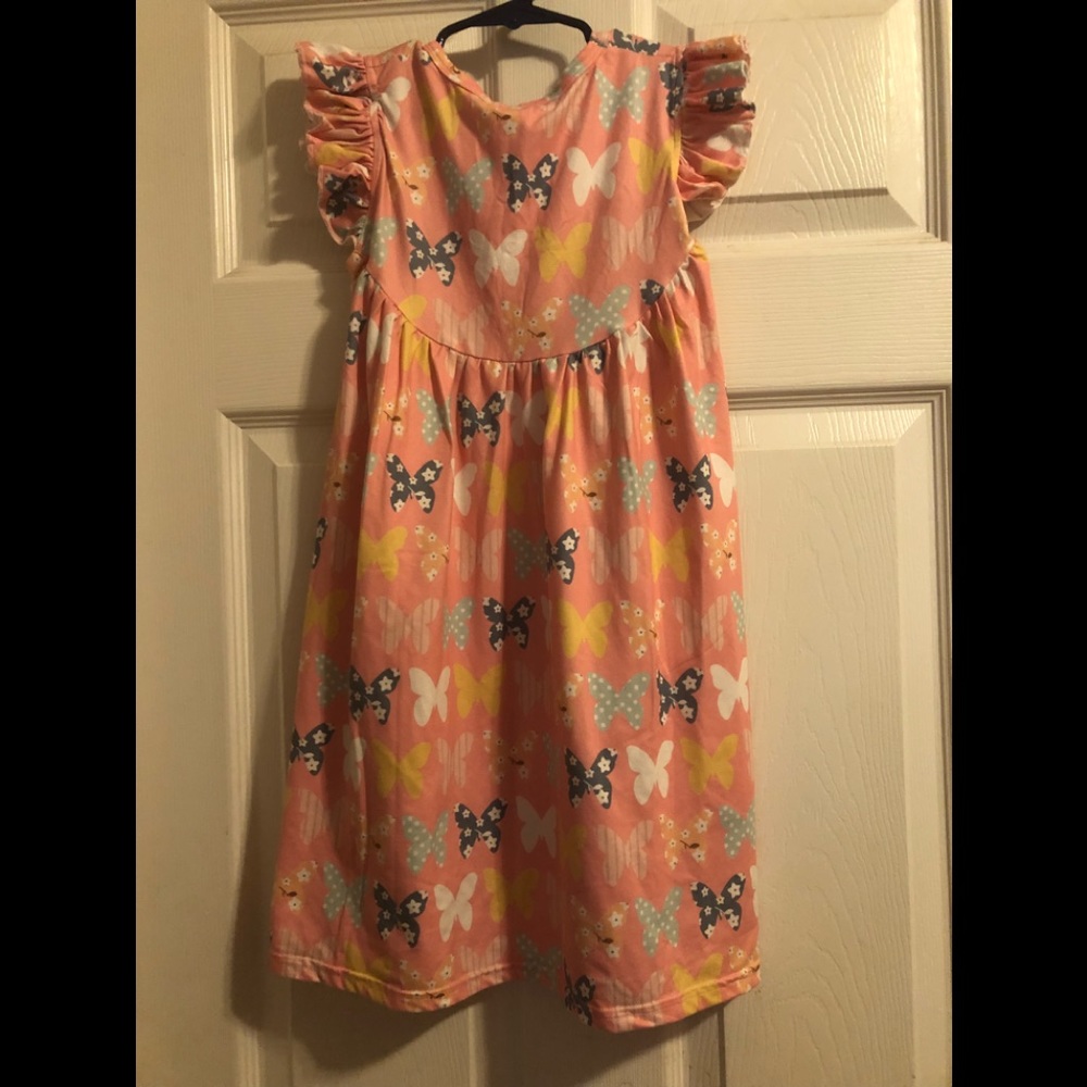 Milk silk cotton dress
